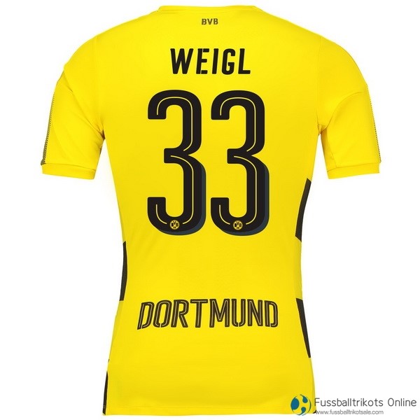 Borussia Dortmund Trikot Heim Weigl 2017-18 Fussballtrikots Günstig